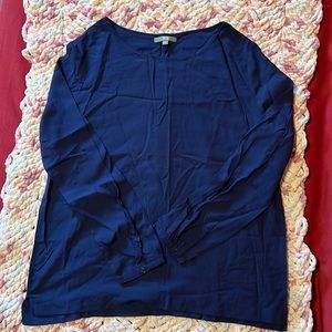 Uniqlo blue blouse size L